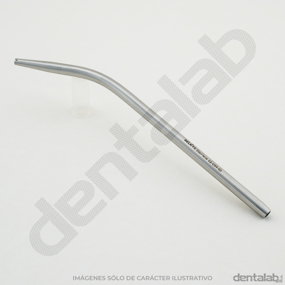 Cánula Metálica Gruesa • 22 099 00 • Belkys x Und.