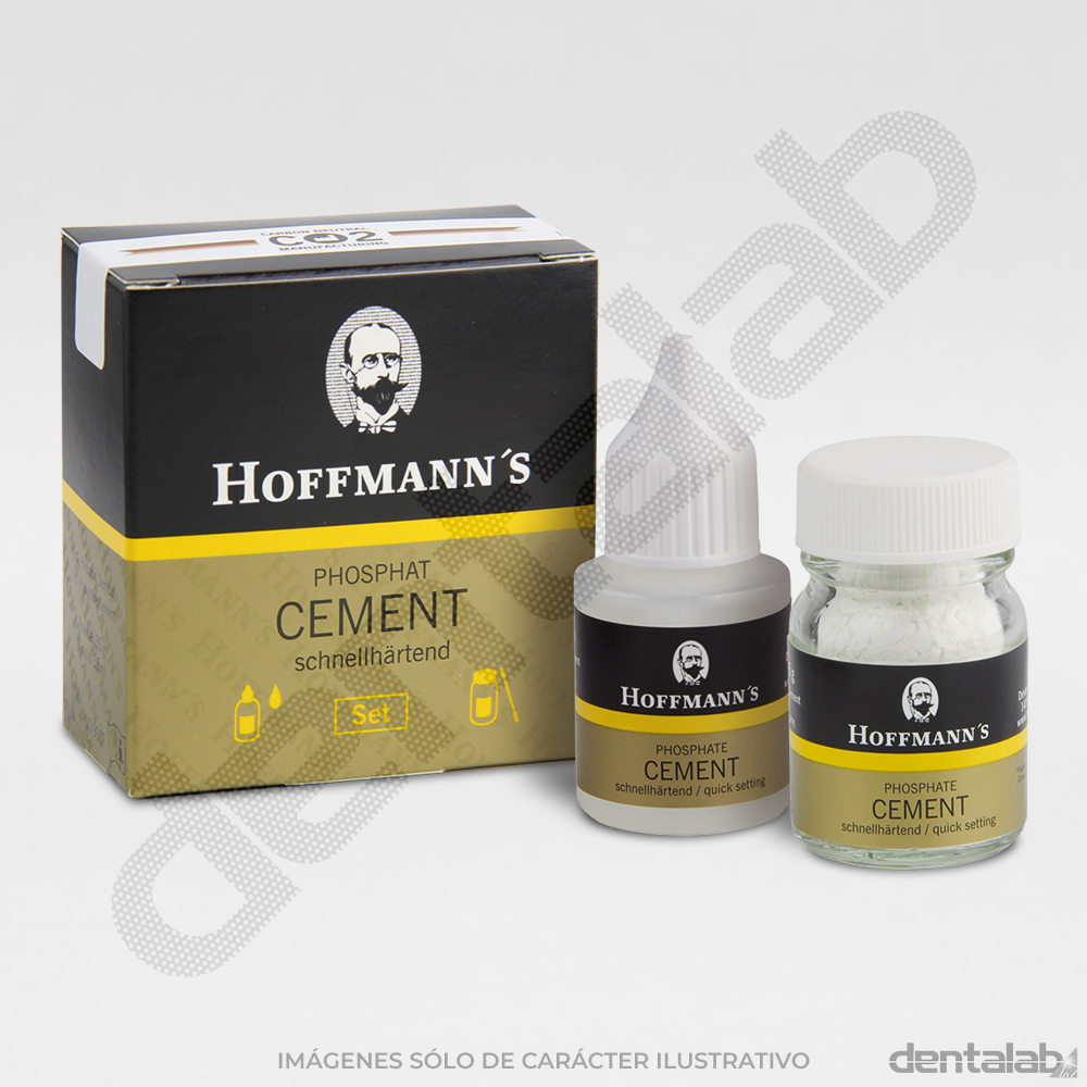 Cemento Fosfato de Zinc HOFFMANN'S Rapido • Avío 30g + 15ml