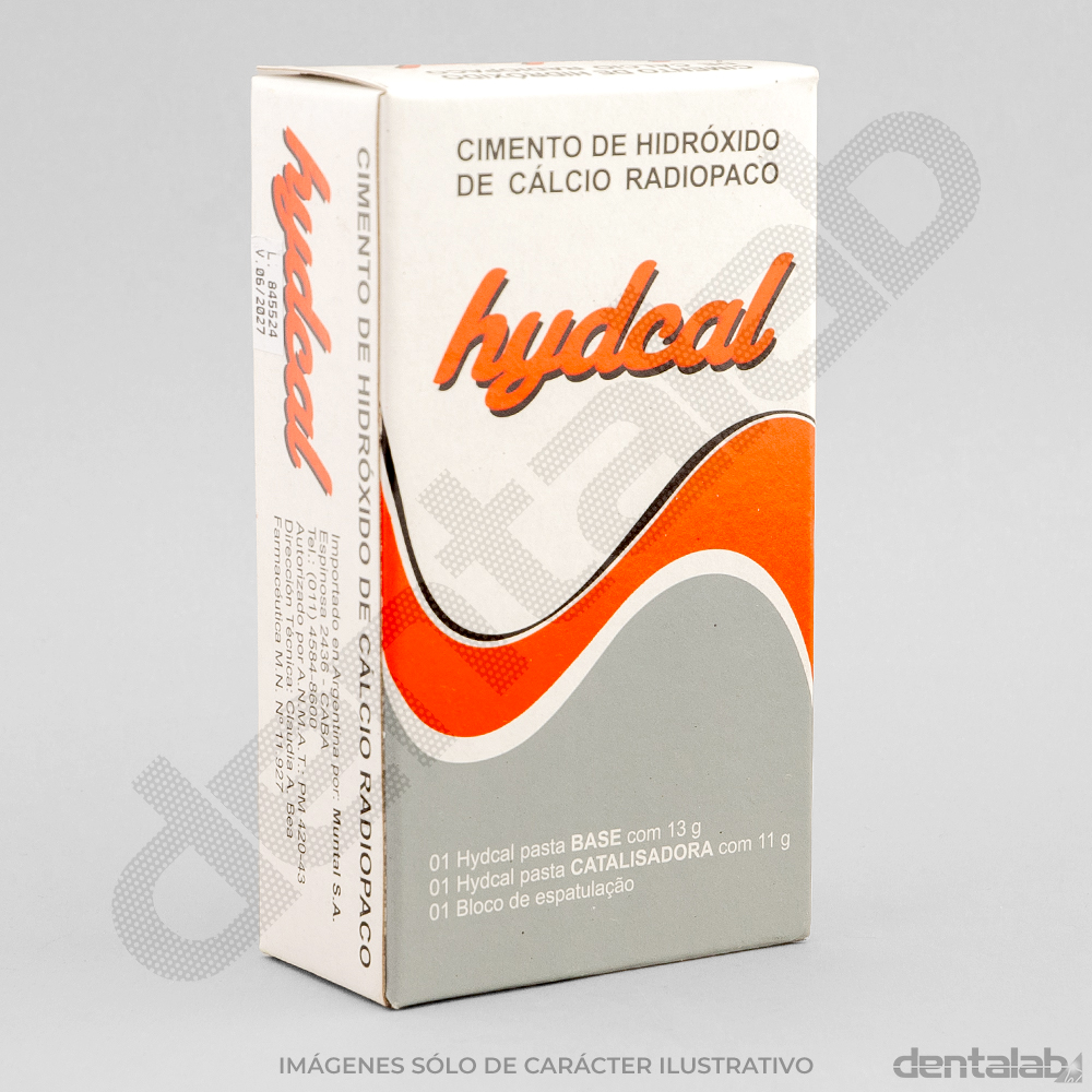 Cemento Temporario Hidróxido de Calcio HYDCAL Maquira x 11g + 13g
