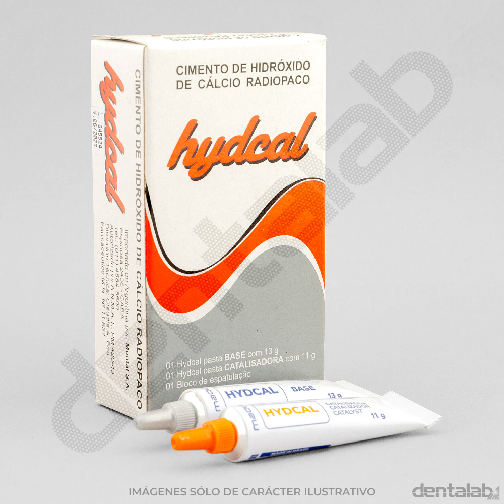 Cemento Temporario Hidróxido de Calcio HYDCAL Maquira x 11g + 13g