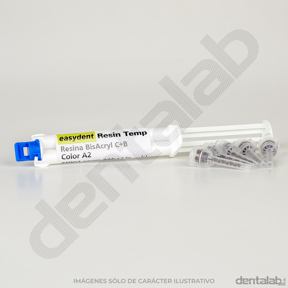 Resina Bisacrílica para Provisorios Resin Temp BisAcryl C+B • Easydent • 7,5g • A2