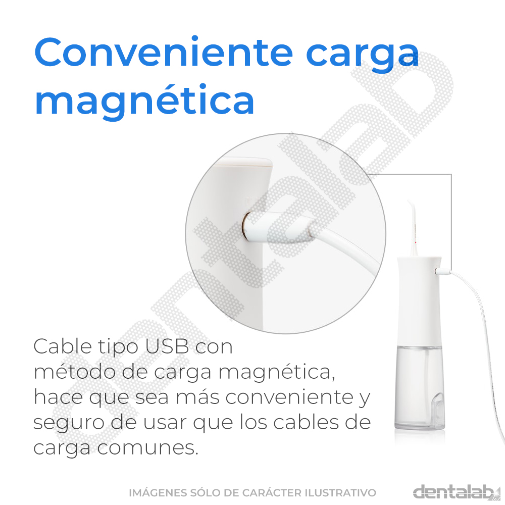 Duchador Bucal Inalámbrico AquaPick • AQ 205 • Blanco