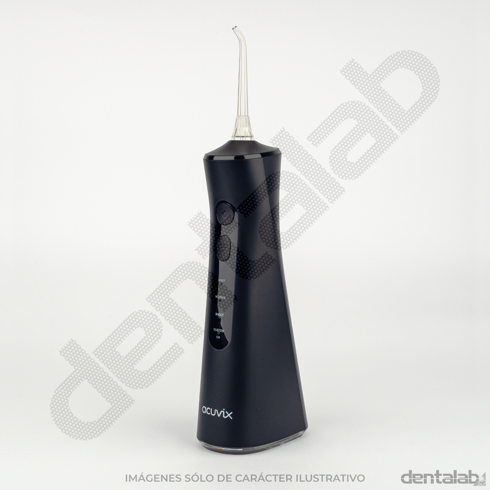 Duchador Bucal Inalámbrico Acuvix • Pulse • Negro