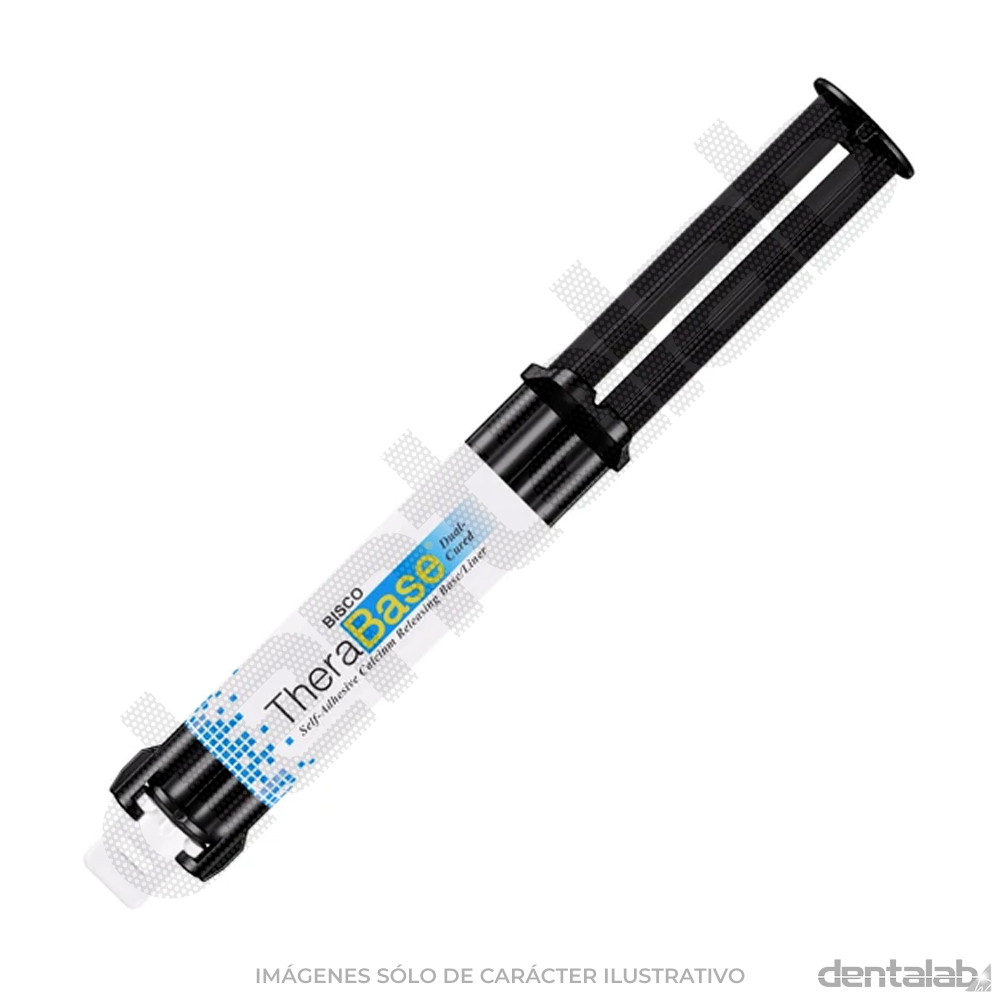 Base/Liner Auto-adhesivo Liberador de Calcio BISCO • TheraBase • Curado Dual • Jeringa x 8 g
