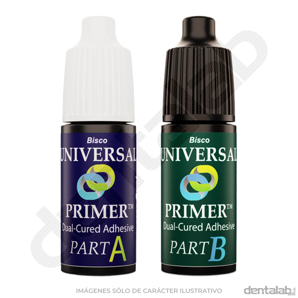 Adhesivo de Curado Dual BISCO • UNIVERSAL PRIMER A&B • 2 x 6 ml