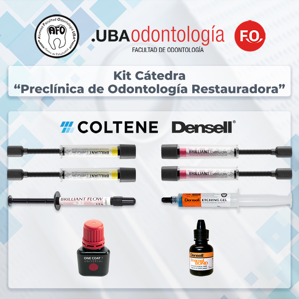 COMBO - Kit Brilliant Everglow UBA Preclínica - Dra. Cattaneo