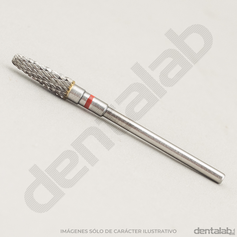 Fresón Carburo de Tungsteno Corte Fino (Rojo) Cónico Romo PM - 41