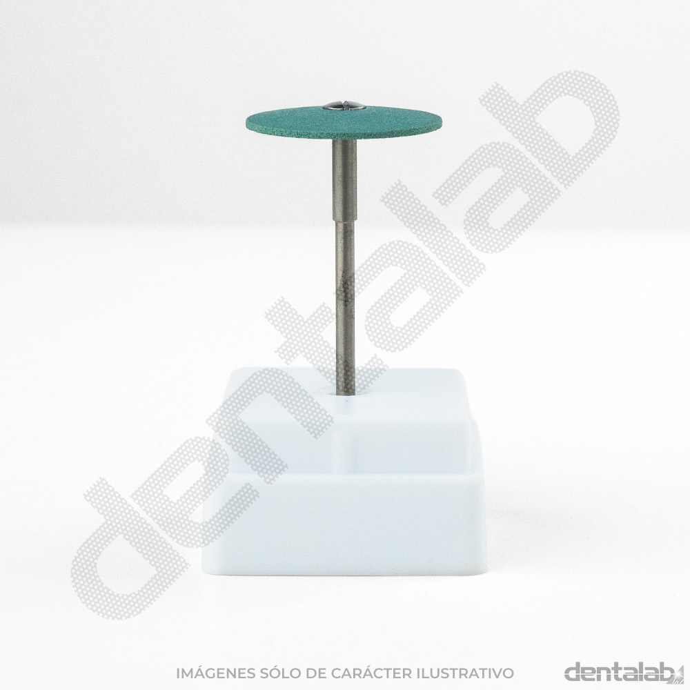 Piedra Diamante Verde PM Disco para Zirconio, Disilicato y Cerámica DG004 22 x 0.7mm • EASYDENT