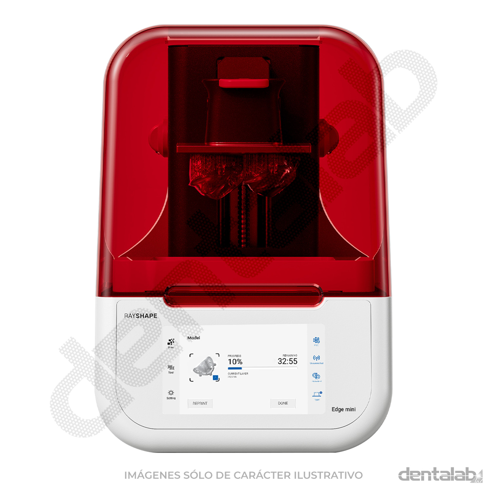Impresora 3D de Resina RAYSHAPE • Edge mini • 4K • LCD