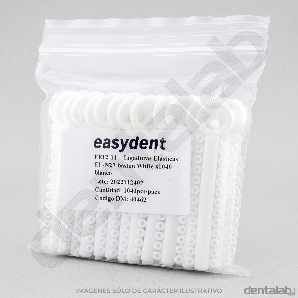 Bastones de Ligadura Blancos Easydent x 1040 und.