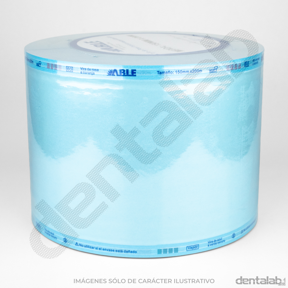 Rollo de Esterilización Pouch Vapor/Gas ABLE • 150mm x 200m