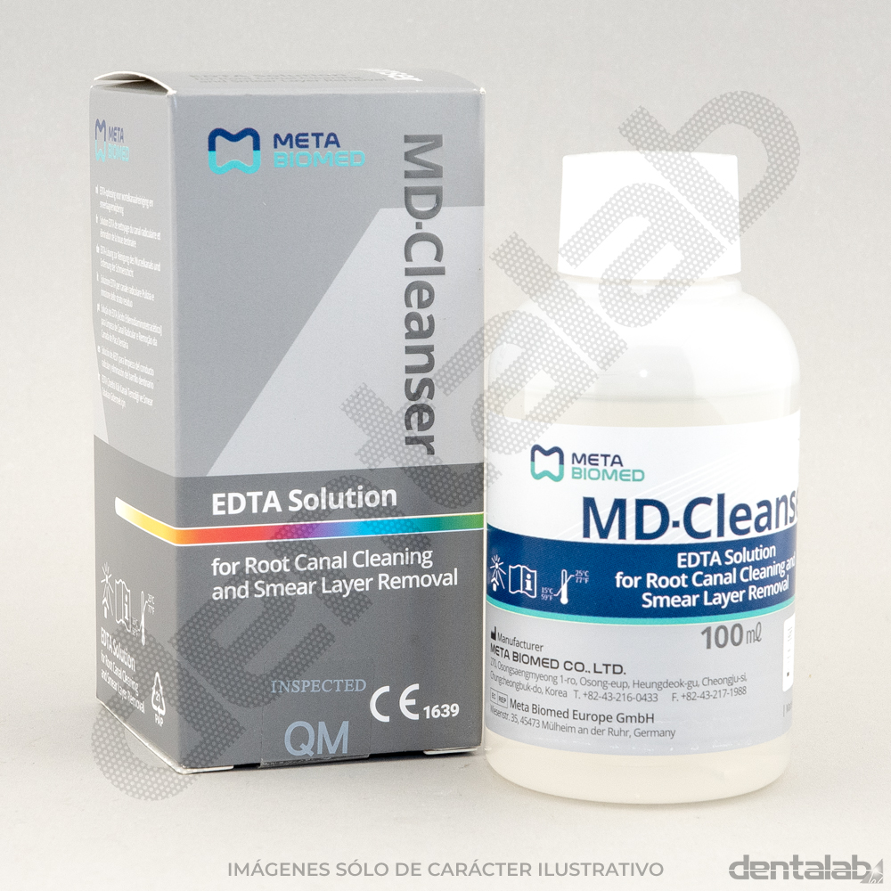 Ensanchador de Conductos EDTA MD Cleanser Meta Biomed 100ml
