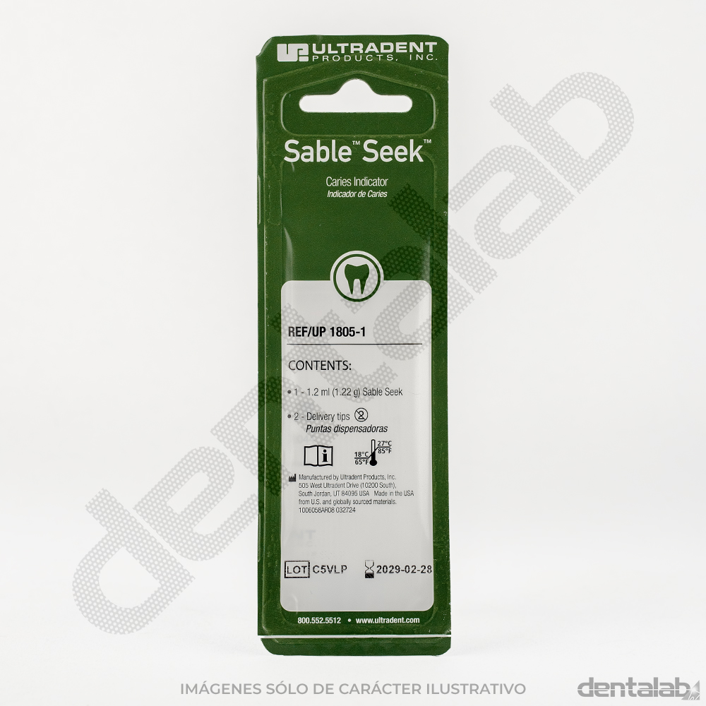Detector de Caries Sable™ Seek® • Jer x 1,2ml• Ultradent