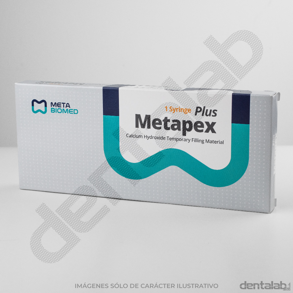 Cemento Temporario Hidróxido de Calcio META BIOMED • Metapex Plus • Jer. x 2,2g