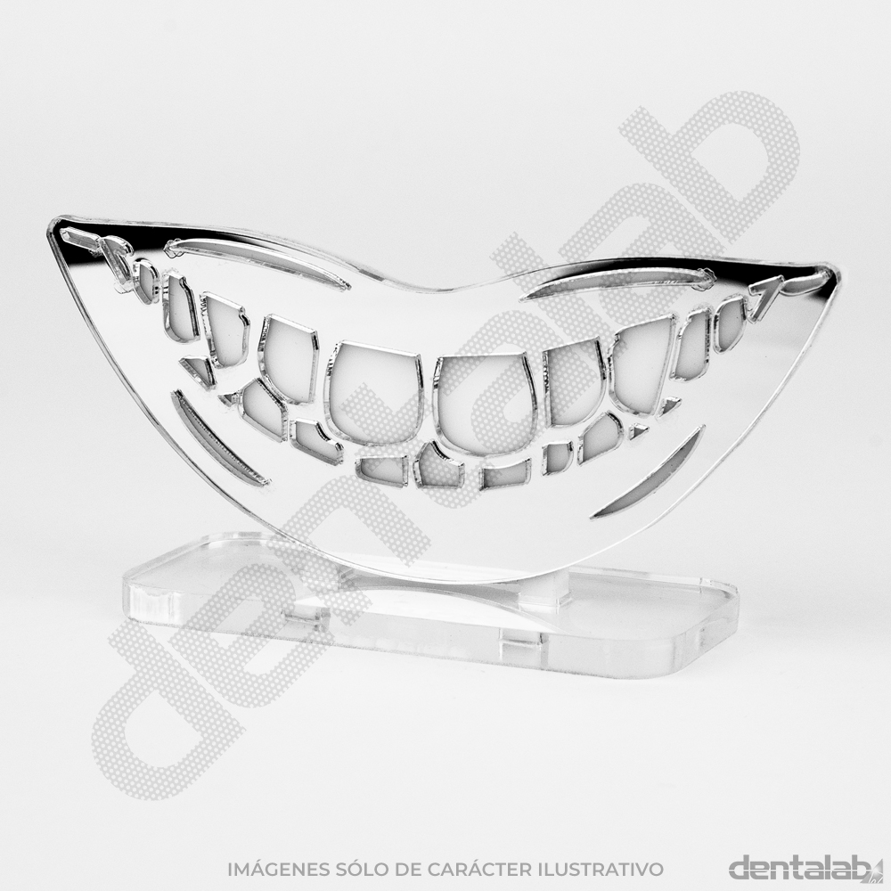 Accesorio Slide Deco Boca Glam • Plateado • VEESLIDE