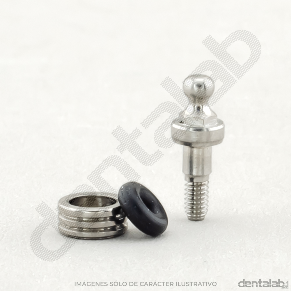 Pilar Ball-Attached Altura 1 con Cazoleta y O'Ring Ø3,5 Tree Channel