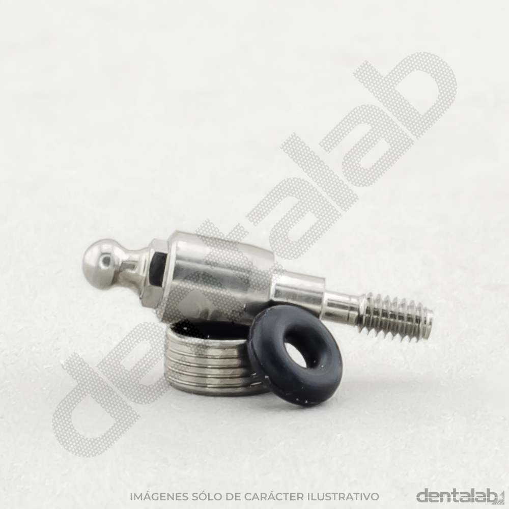 Pilar Ball-Attached Altura 4 con Cazoleta y O'Ring Ø3,5 Tree Channel