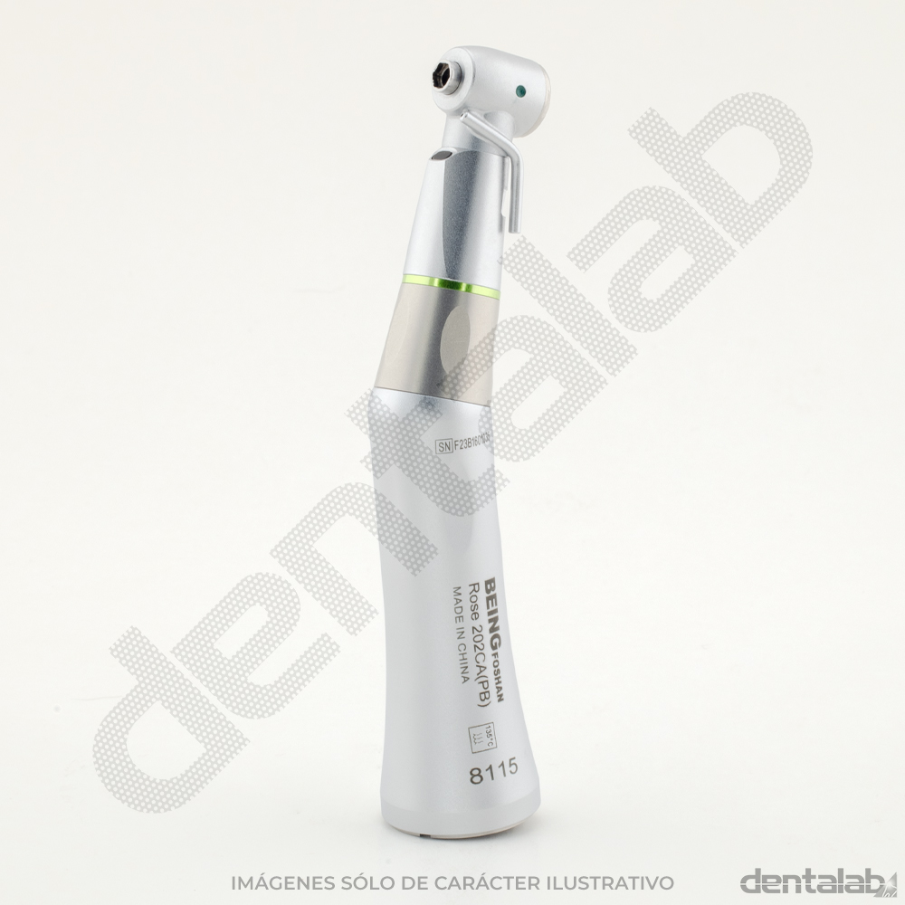 Contra Ángulo Rose 202CA(PB) 20:1 p/ Implantes c/ Fibra Óptica BEING