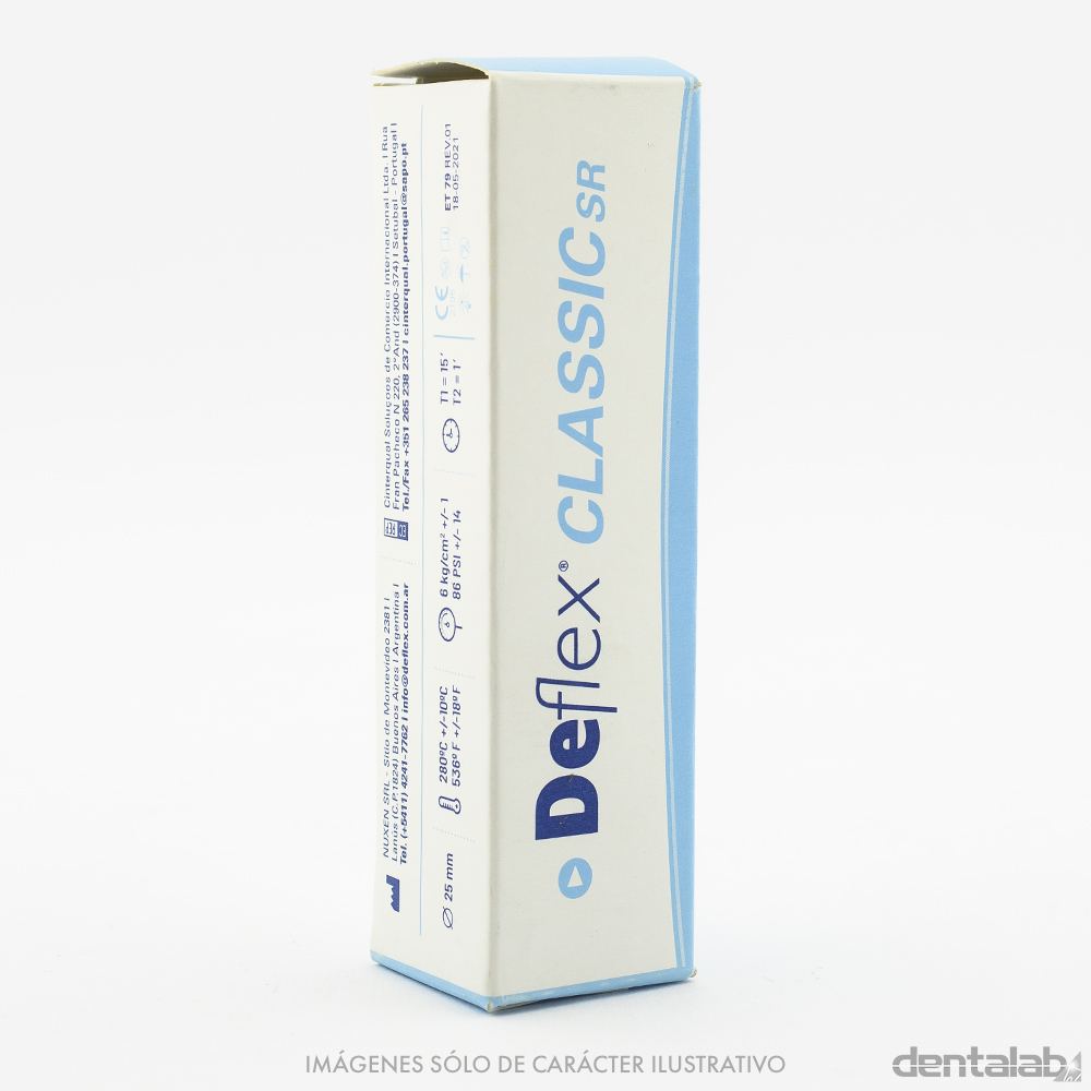 Tubos de Nylon: Tubo Deflex Classic Grande 25 x 90mm x 28g - Rosa Suave